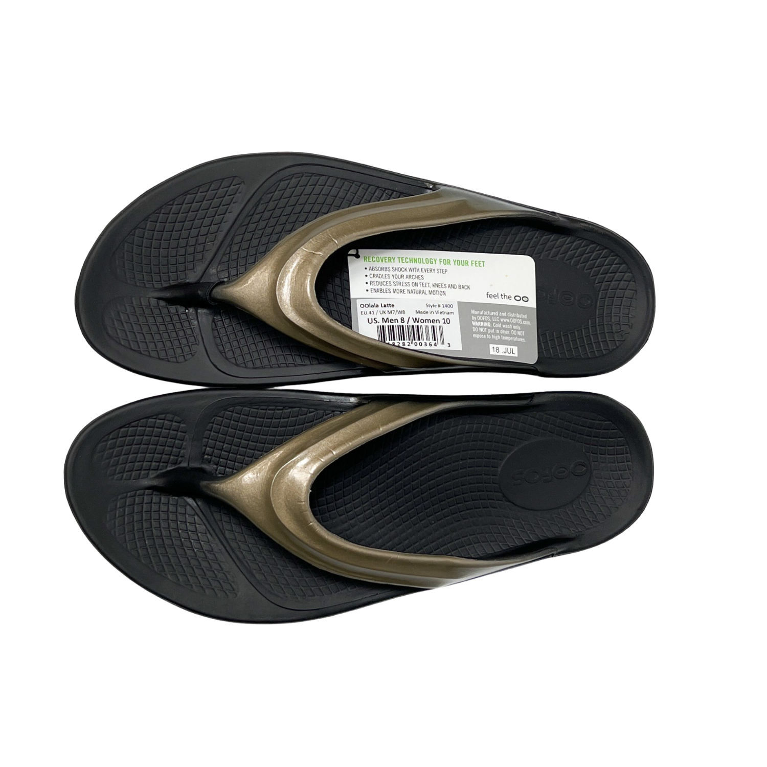 OOFOS Unisex Comfortable OOriginal Regular Thong Sandal 
