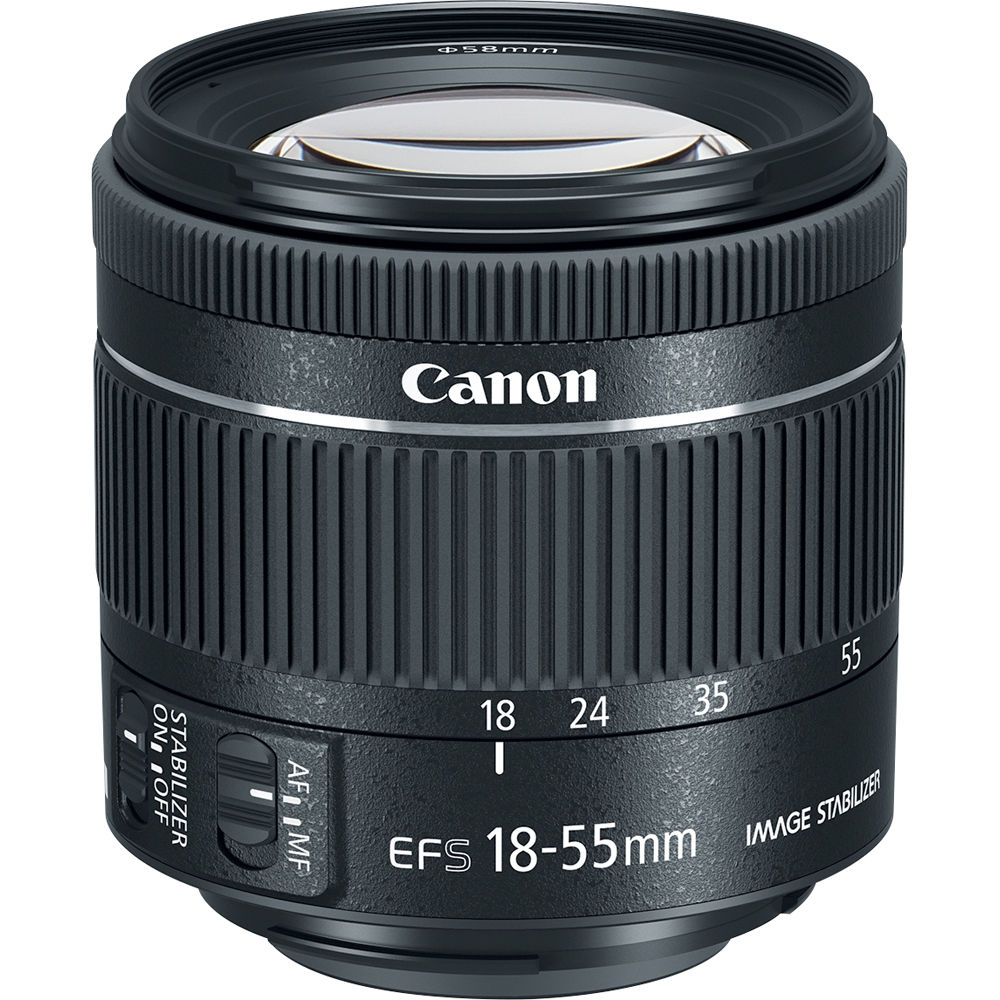 Canon EF-S 18-55mm f/4-5.6 IS STM Zoom Lens For Digital SLR Camera