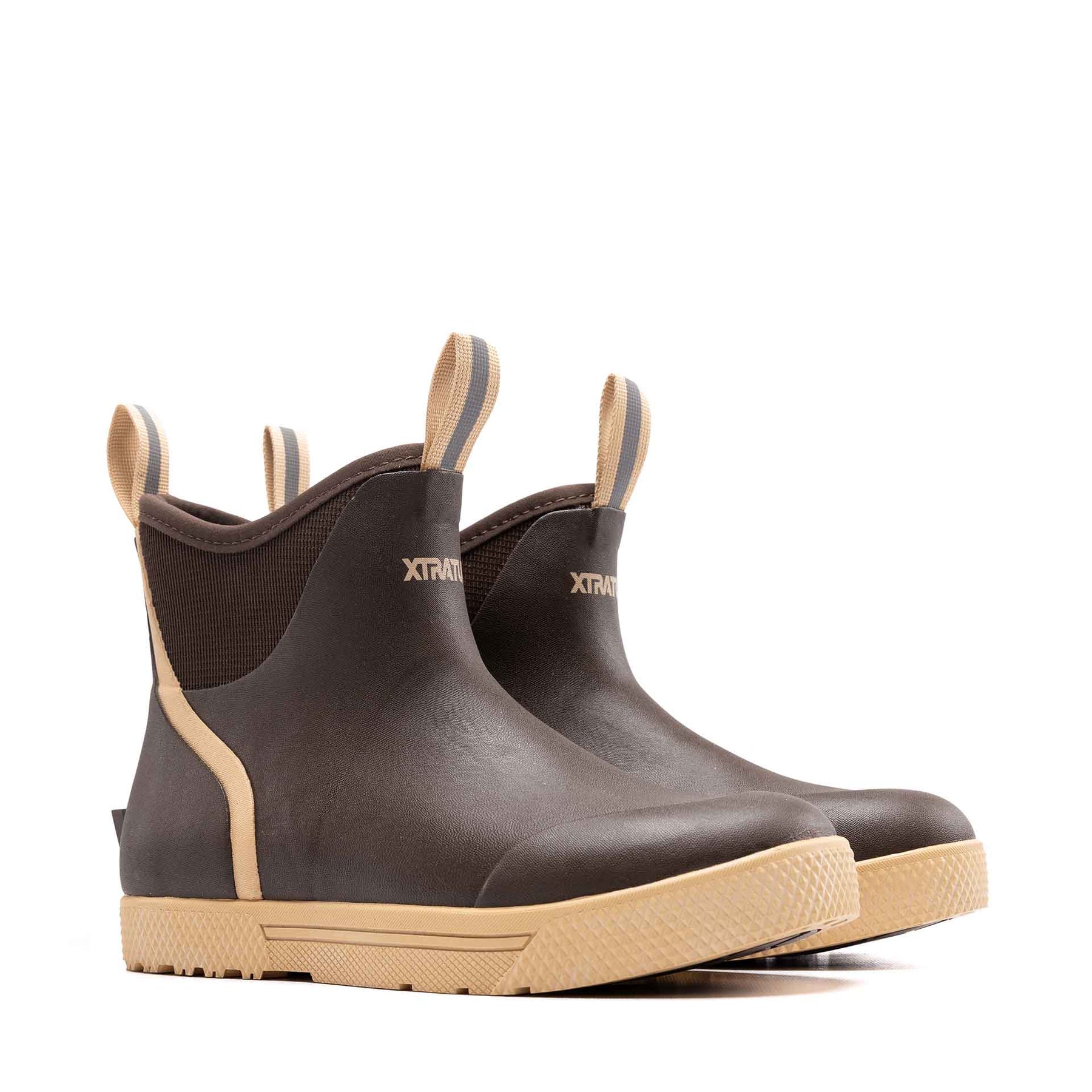 その他 Mo 14 Xtratuf Men's Waterproof Wheelhouse Regular Ankle Boot - Brown