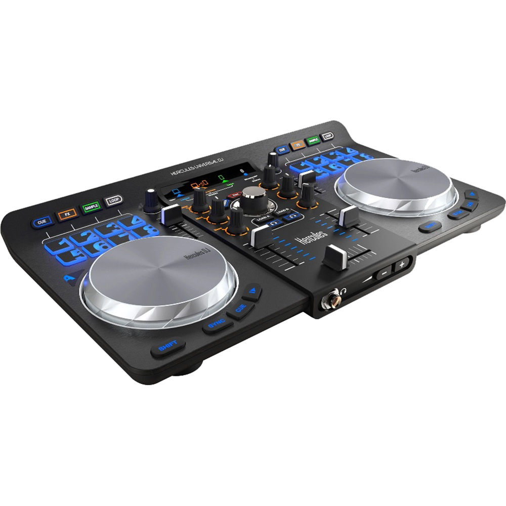Hercules Universal DJ, Bluetooth & USB DJ Controller with Tablet