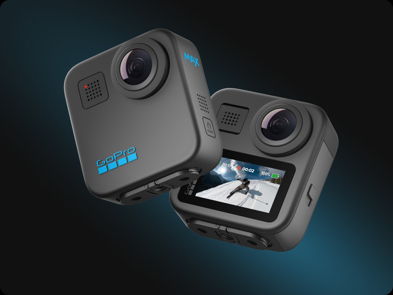 Dual Lenses Enable 5.6k 360 Video