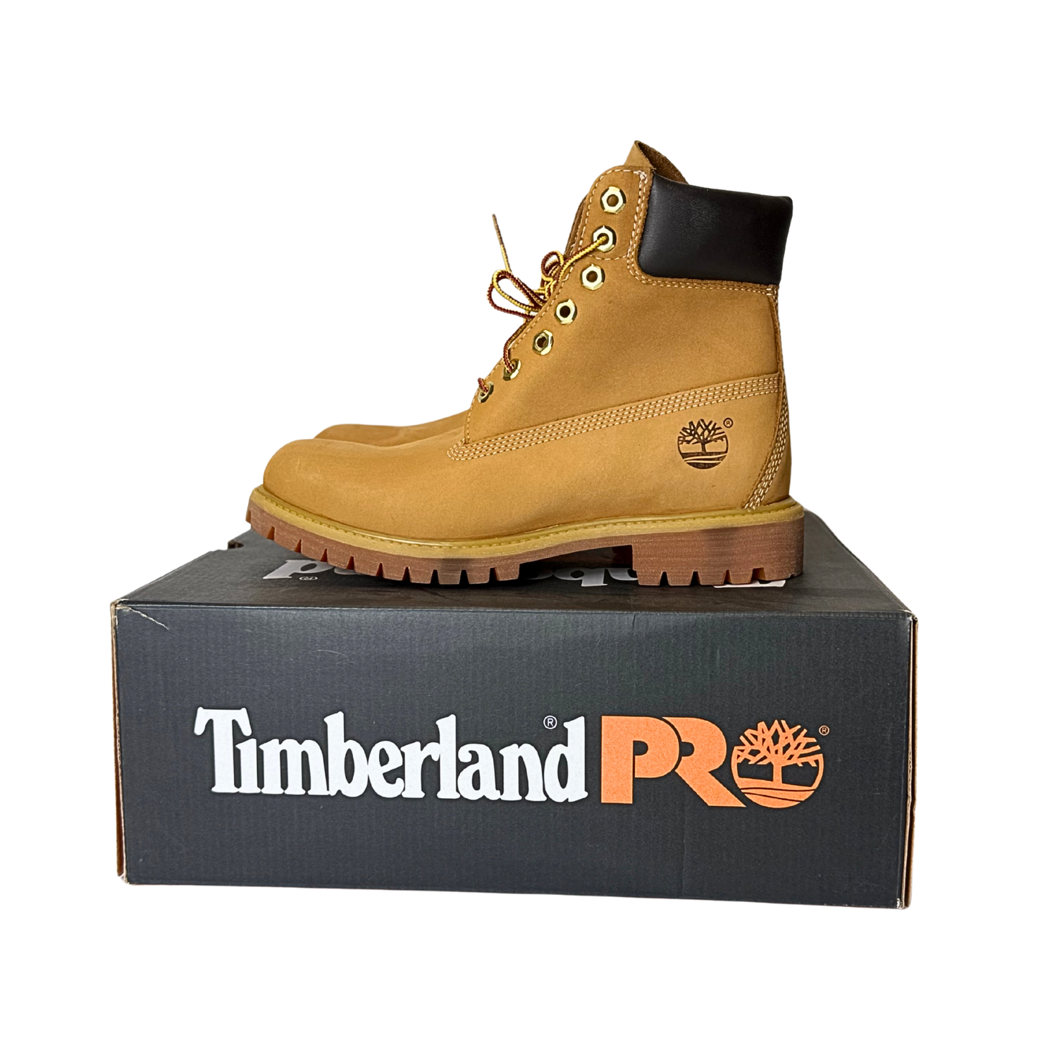 Timberland Men's 6-Inch Wide Premium Waterproof Boot, Wheat Nubuck