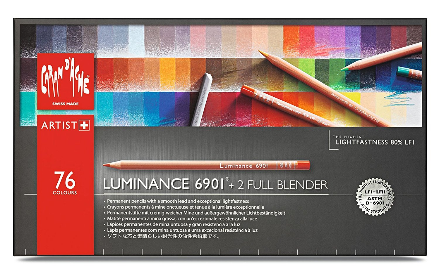 caran d ache luminance new colours