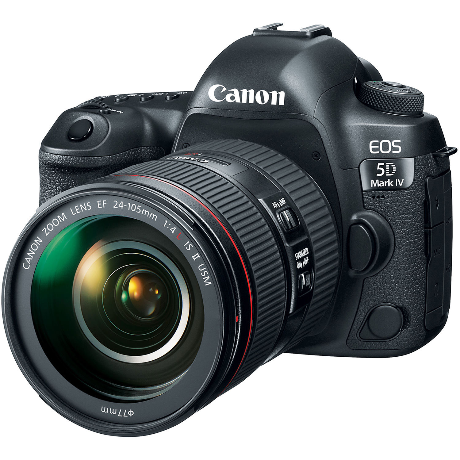 Canon EOS 5D Mark IV Built-In GPS & Wi-Fi DSLR Camera with 24